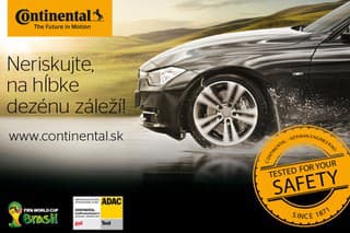 Continental radí: na hĺbke
