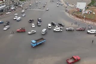Addis_Abeba - na križovatke