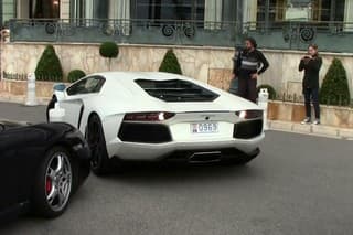 Parkoval Lambo v Monacu...