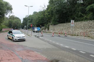Fotografie z miesta zosuvu