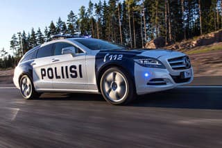 Policajti vo Fínsku jazdia