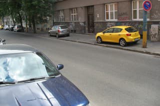 Obľúbené parkovanie v Bratislave