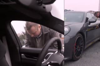 Porsche Panamera ukradnú za