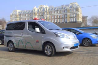 Elektrické Nissany v Amsterdame