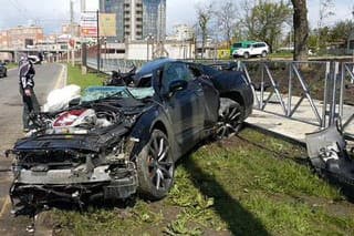 Nissan GT-R po náraze