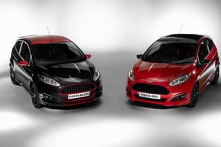 Ford Fiesta Red Black