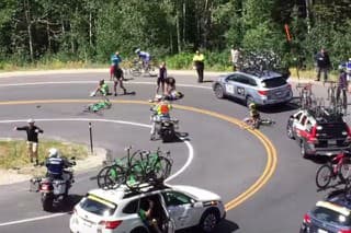 Nehoda cyklistov počas Tour