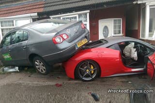 Ferrari skončilo pod Passatom