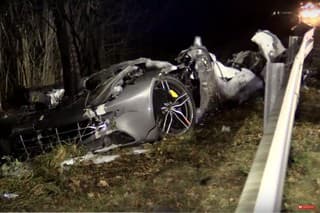 Ferrari skončilo v strome