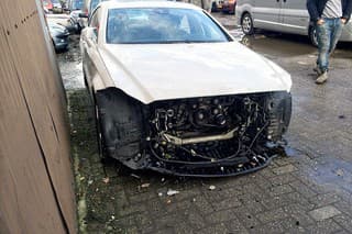 Rozobratý Mercedes CLS