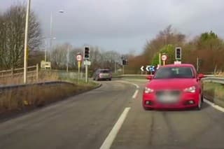 Audi A1 v protismere