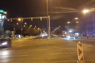 Uzávierka križovatky Bajkalská Trnavská