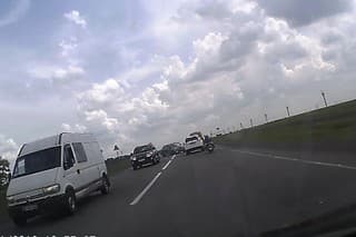 Motocyklista mal z pekla