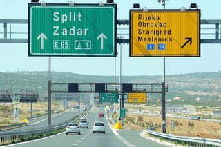 Chorvátske diaľnice