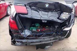 BMW 750 Li,oprava,Rusko,