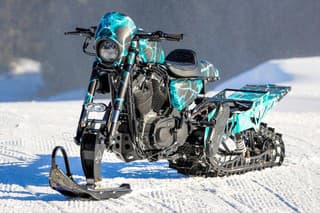 Harley-Davidson Snow Drag