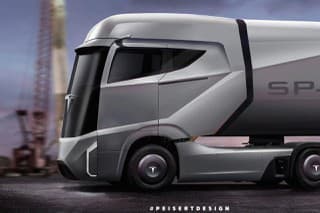 Tesla Semi vizualizácia od