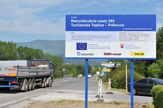 Rekonštrukcia panelovej cesty I/65