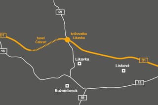 Diaľnica D1 Hubová-Ivachnová