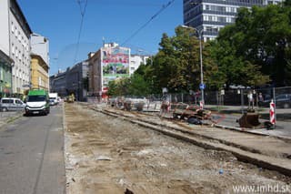Ministerstvo zastavilo rekonštrukciu električkovej