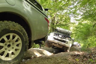 Mitsubishi v Muránskej planine