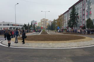 Rimavská Sobota kruhový objazd