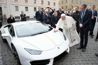 Lamborghini a Papa