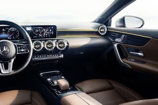 Mercedes A interior