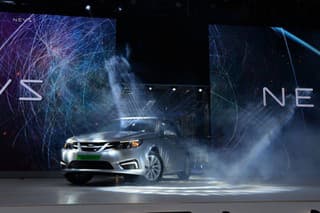 NEVS 9-3 EV launch