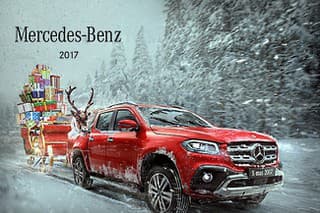 Mercedes X-mas 2017