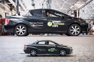 Toyota Mirai v požičovni