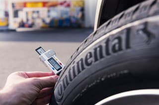 Continental meranie, hĺbka dezénu