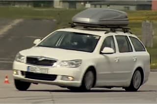 Preťažené auto