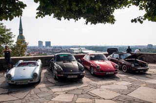 Porsche na Bratislavskom hrade