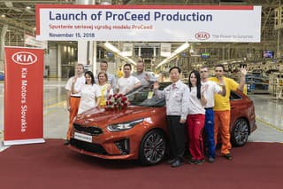 Kia ProCeed spustenie výroby