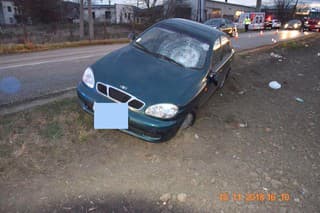 Nehody chodci Nižná Myšľa