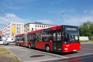 Mann jazdené autobusy DPB