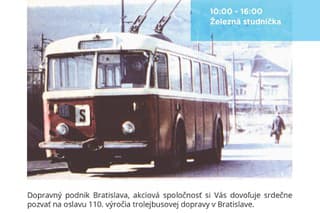 DPB Trolejbusy 110 rokov
