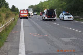 Motocyklista prišiel o ruku