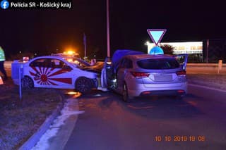 Čelná zrážka Košice