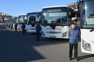 Nové autobusy SAD Poprad
