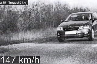 Na 90-ke jazdil 147