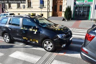 Taxikár narazil a nafúkal