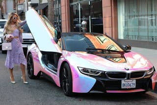 Paris Hilton BMW i8