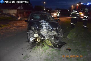 Nehoda Kapušianske Kľačany