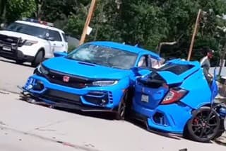Novú Hondu Civic roztrhlo