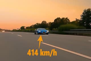 414 km/h na diaľnici