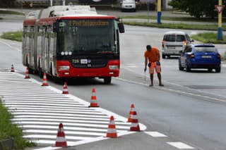 Prešov MHD bus pruh