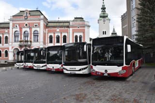 Ružomberok nové autobusy MAD