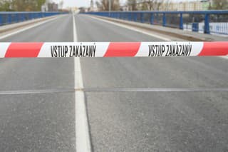 Most v Hlohovci je